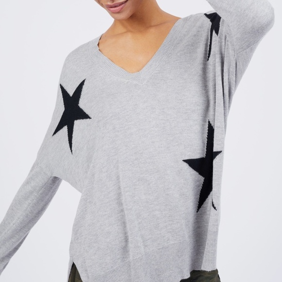Kut from the Kloth Sweaters - Kut from the Kloth Star Sweater with Cashmere